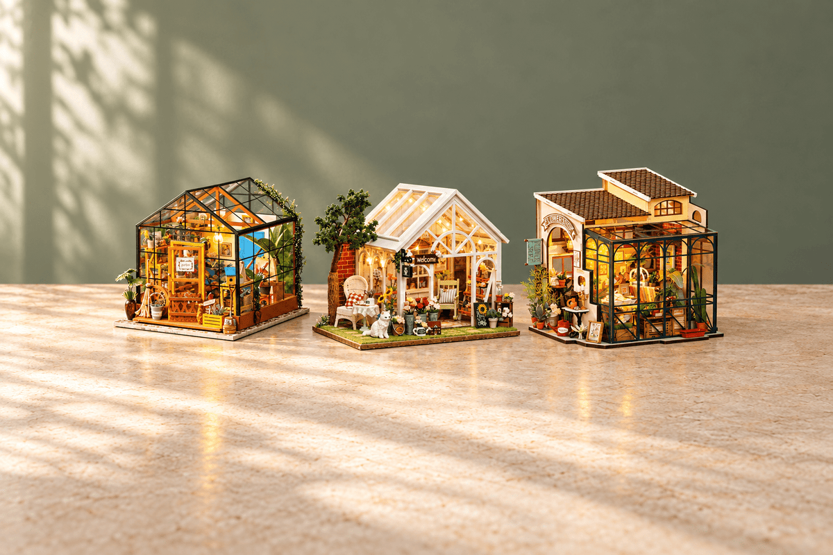 Which Miniature Flower House Should You Build? - HiNooki