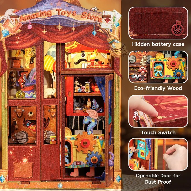 Amazing Toys Store – DIY book nook kit, HiNooki (image 2)