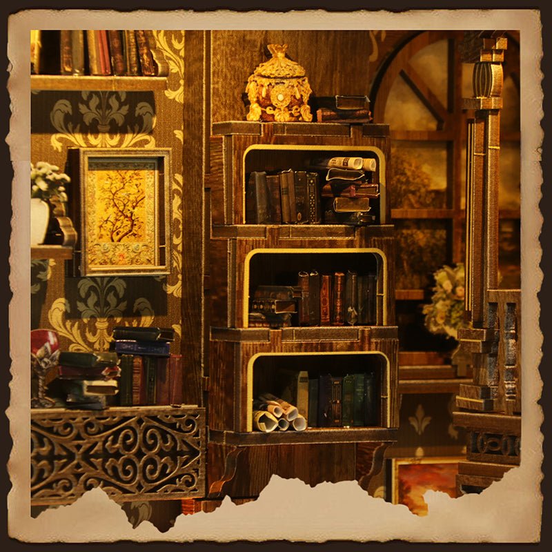 HiNooki - Antique LibraryBook Nook