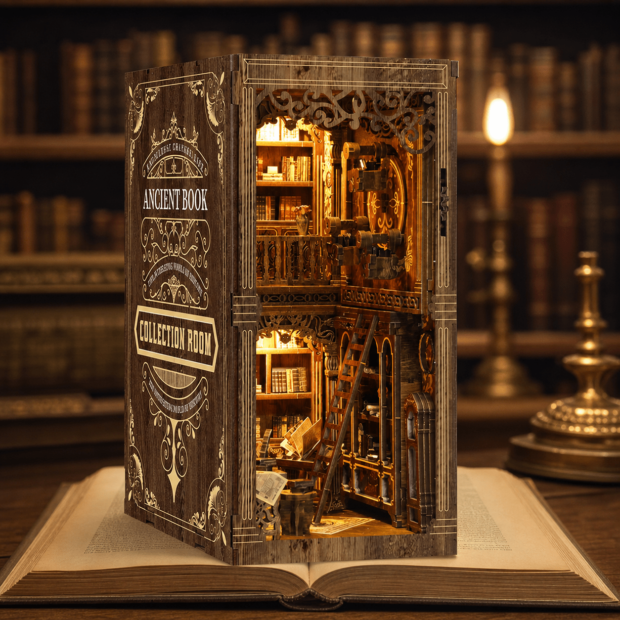 HiNooki - Antique LibraryBook Nook