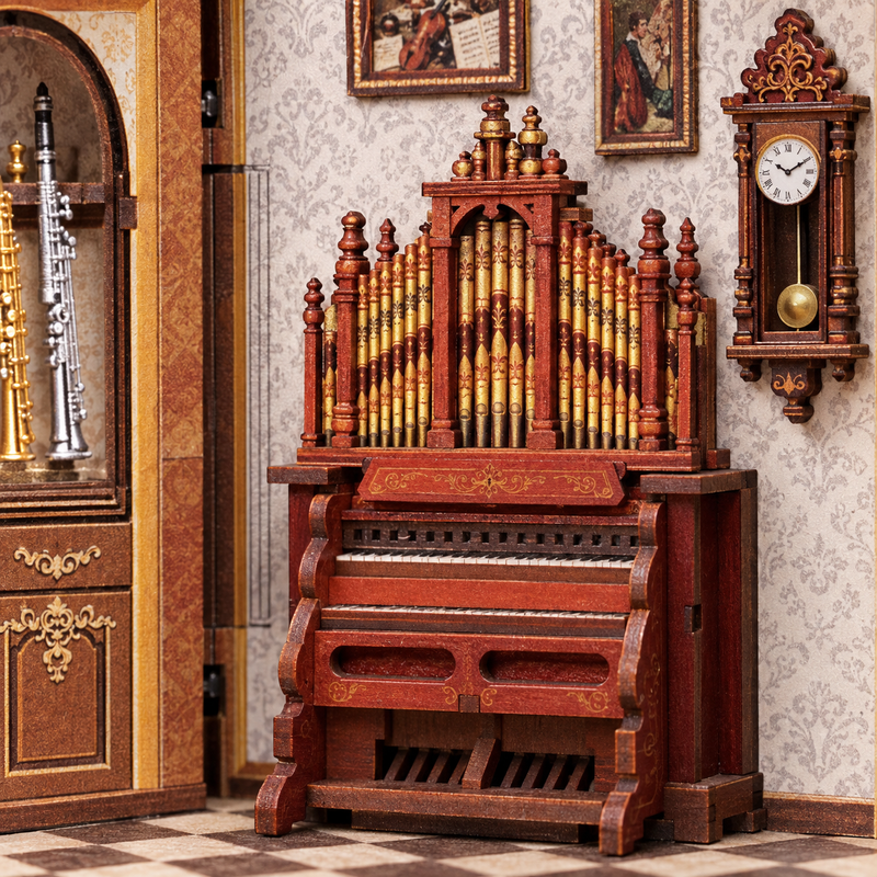 An organ with old-world charm