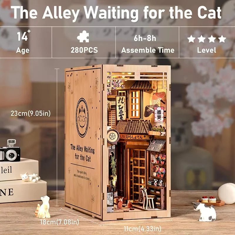 HiNooki - Cat AlleyBook Nook
