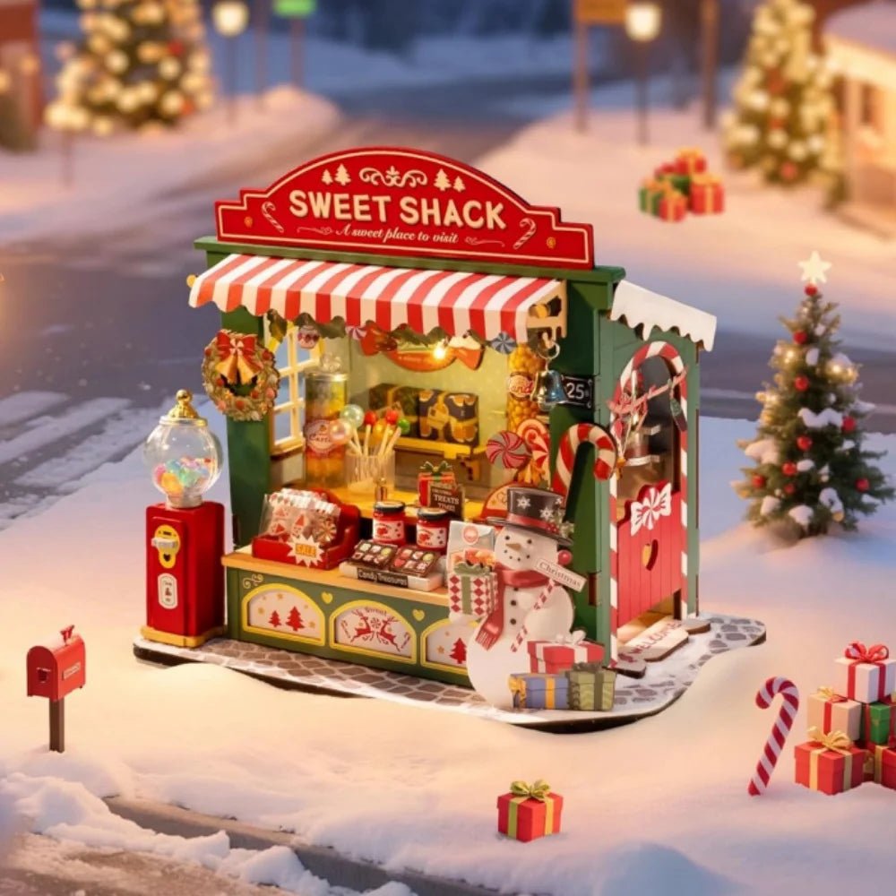 HiNooki - Christmas Candy StandDIY Miniature House