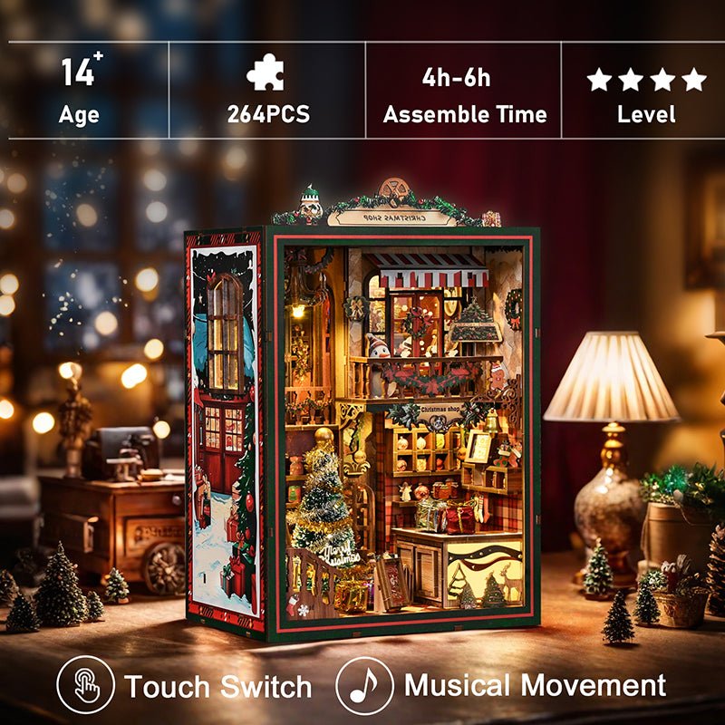 HiNooki - Christmas ShopBook Nook