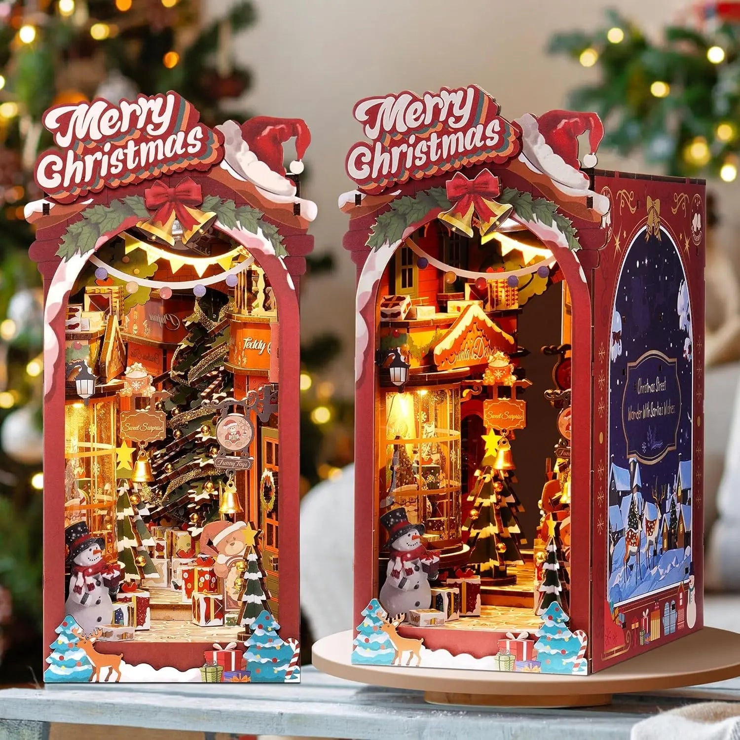 HiNooki - Christmas Village StreetBook Nook