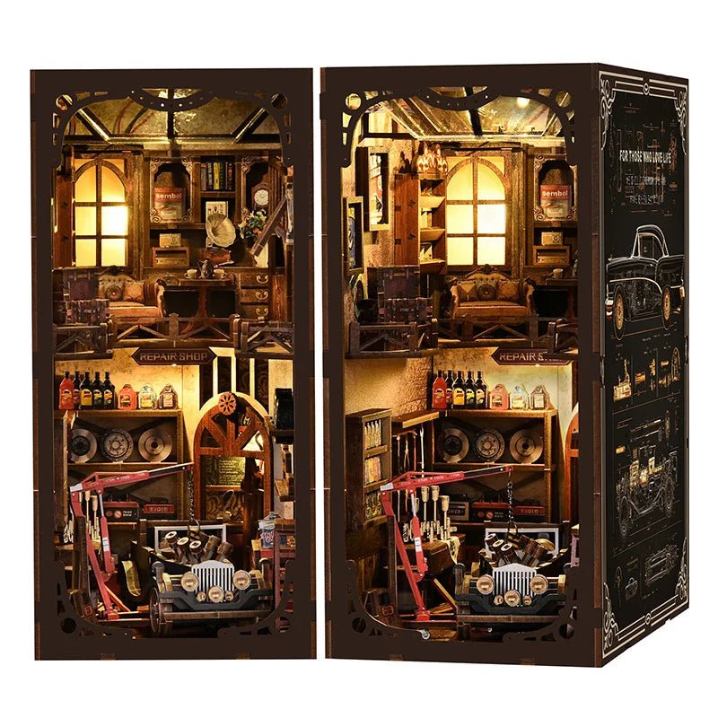 Craftsmanship Repair Shop – DIY book nook kit, HiNooki (image 6)