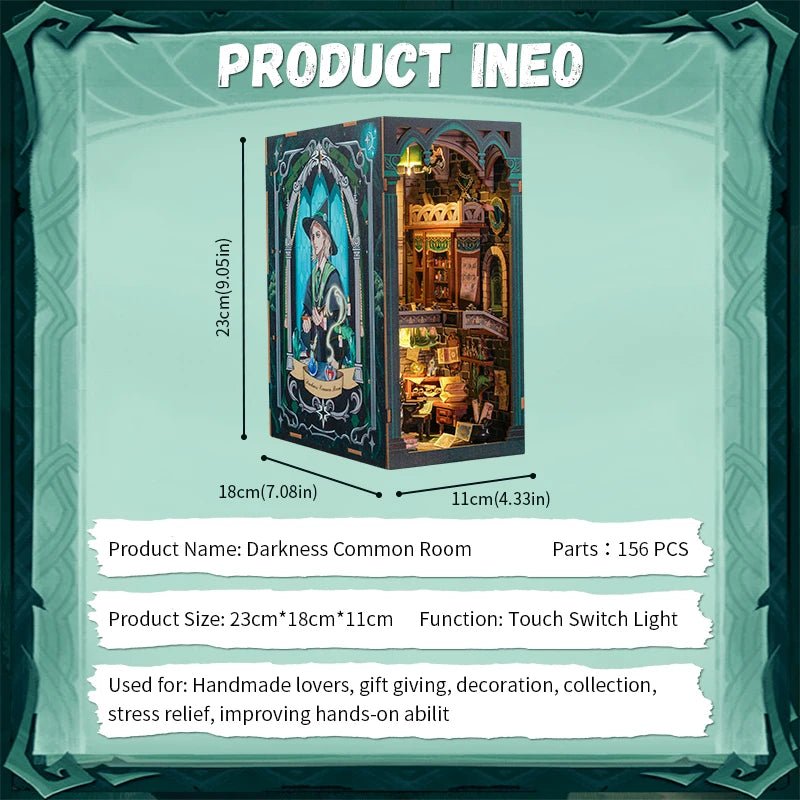 HiNooki - Darkness Common RoomBook Nook