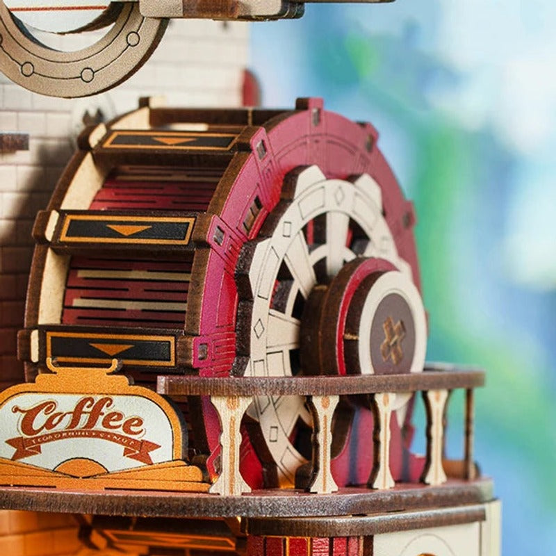 The little coffee wheel at work