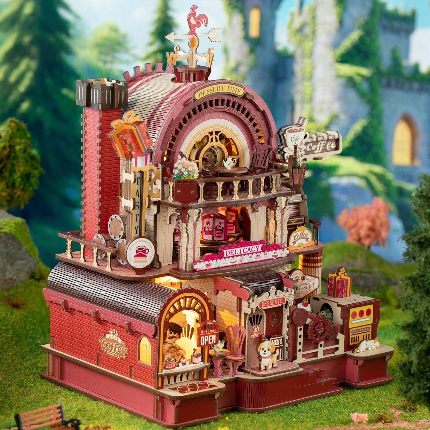 HiNooki - Dessert FactoryDIY Miniature House