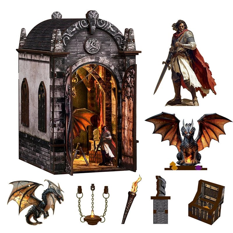 HiNooki - Dragon’s Treasure LabyrinthBook Nook
