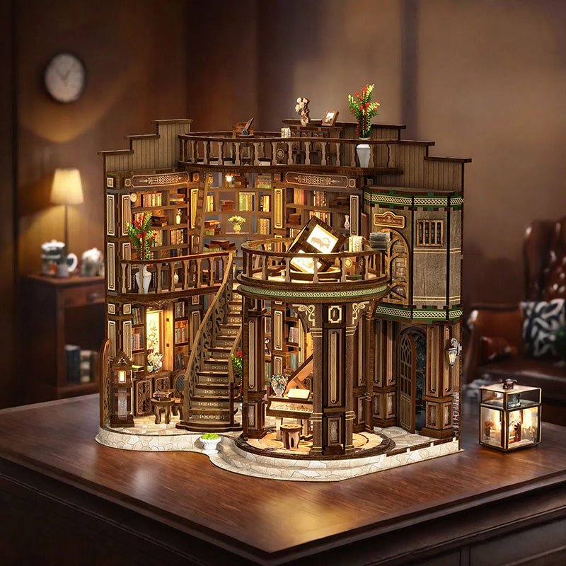 HiNooki - Dreamy Book HallDIY Miniature House