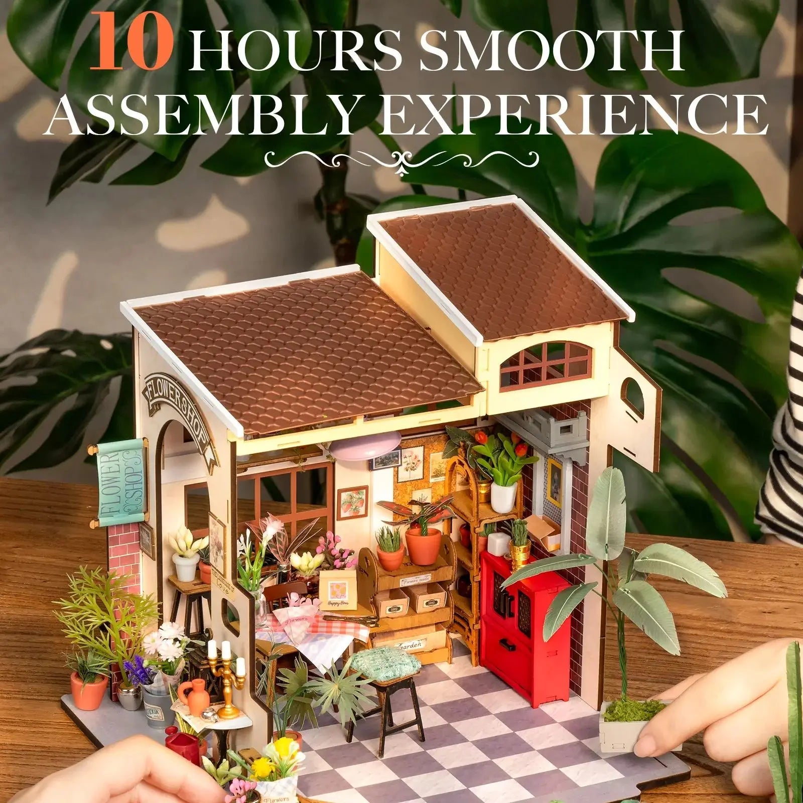 HiNooki - Emily's Flower ShopDIY Miniature House