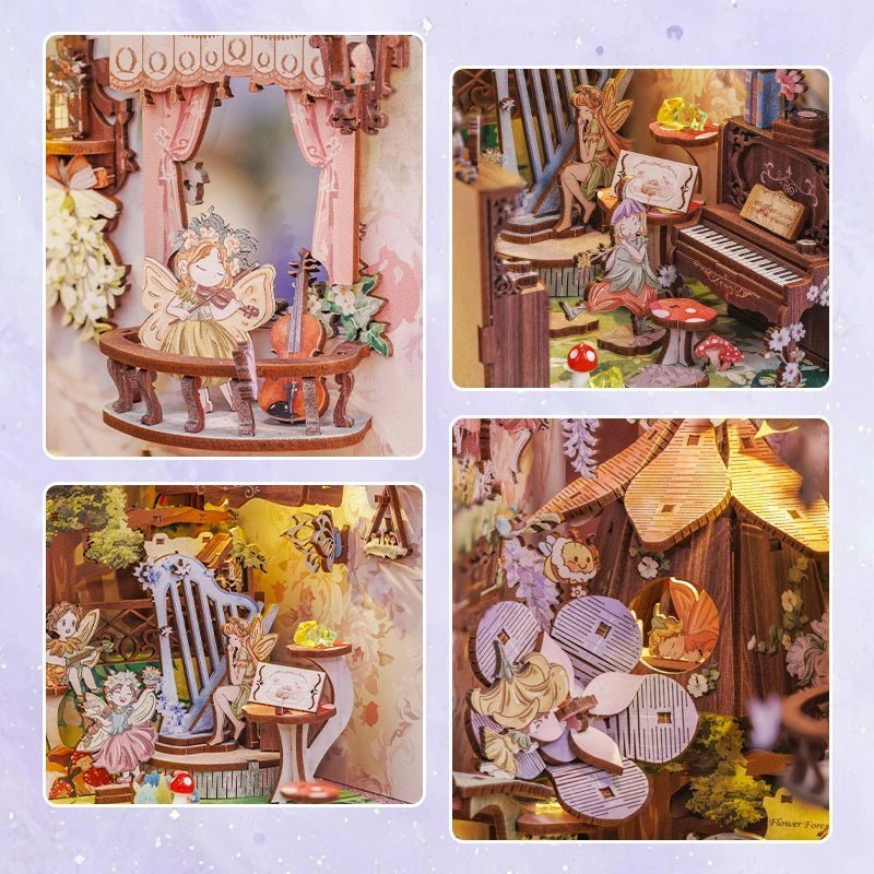 HiNooki - Flower Forest ConcertBook Nook
