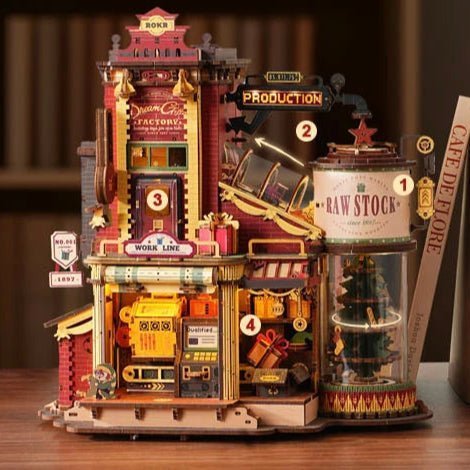 HiNooki - Gift FactoryDIY Miniature House