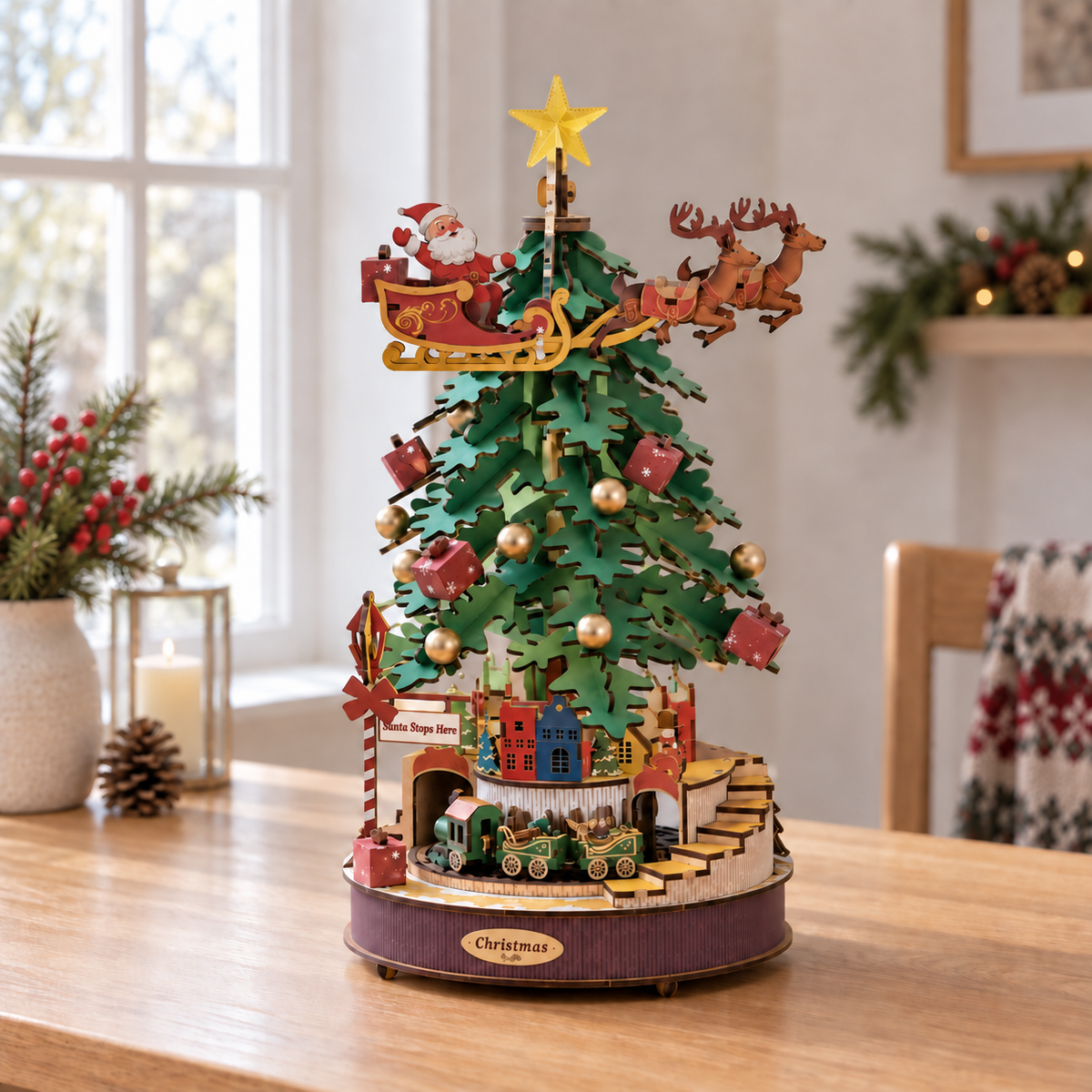 Arbre de Noël mélodieux