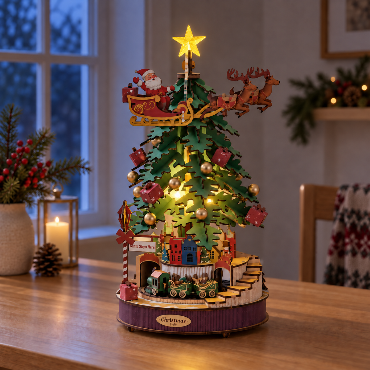 Arbre de Noël mélodieux