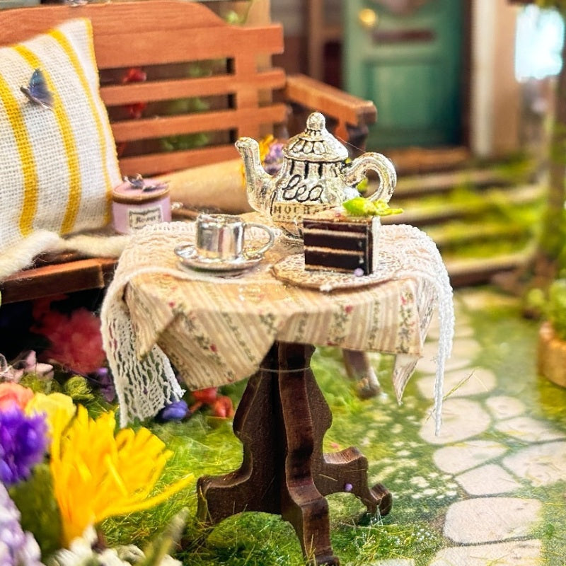 A little table for afternoon tea