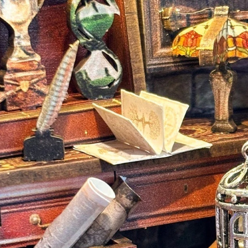 Quills at the writing desk