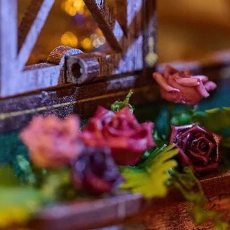Roses along the flower box