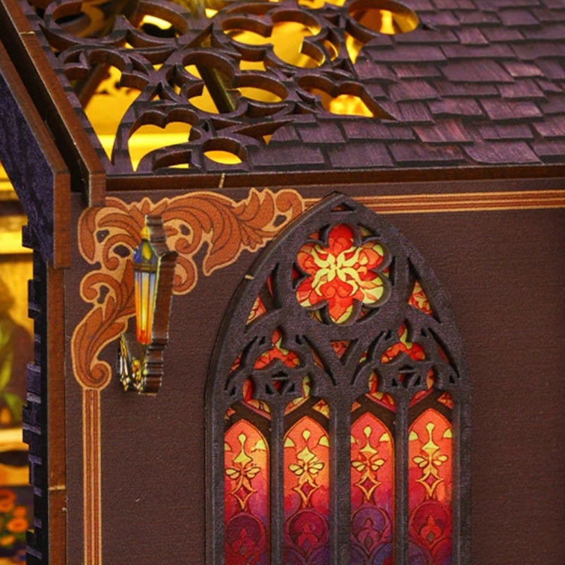 Light through an ornate window