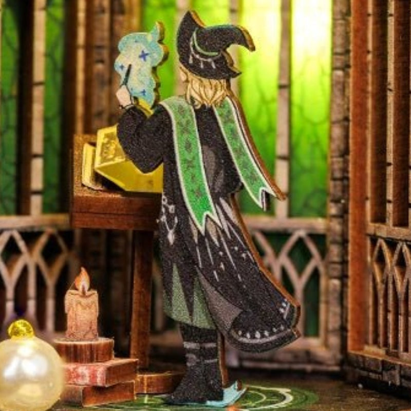 A spell by the green window