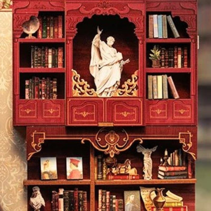 A sculpture among the stories