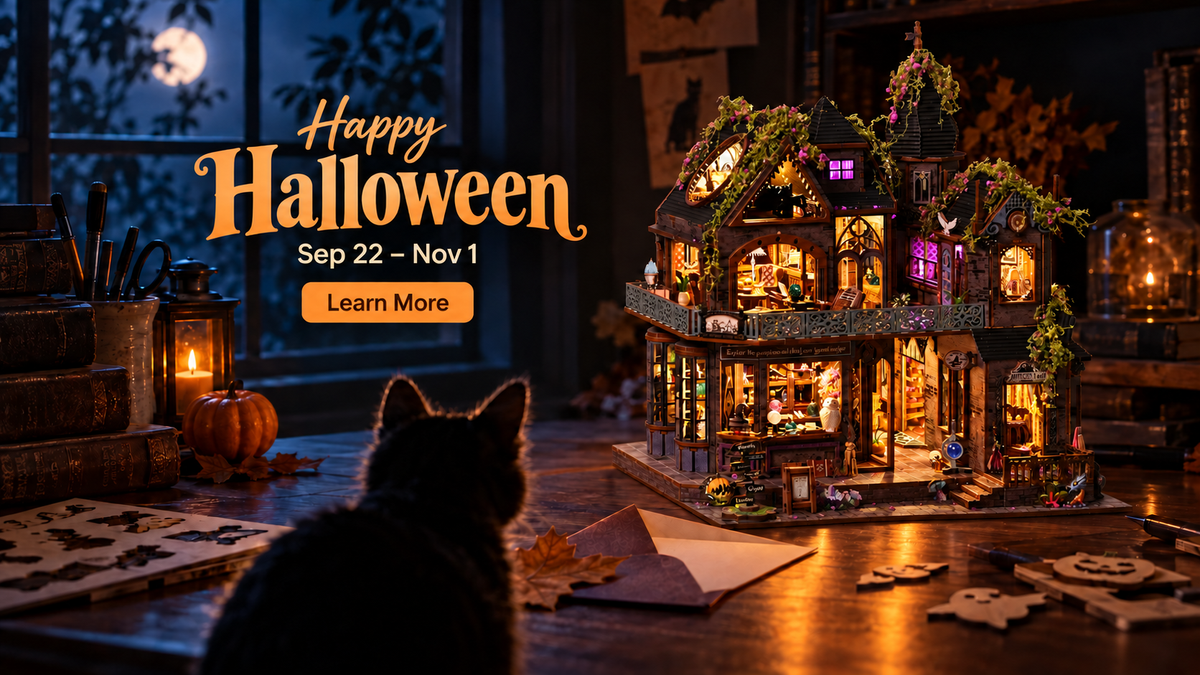 Happy Halloween — Sep 22–Nov 1. A black cat discovers an illuminated Magic Castle. Learn more.