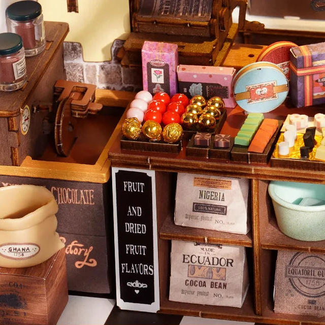 A counter of little temptations