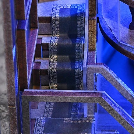 Stairs that lead you through the scene