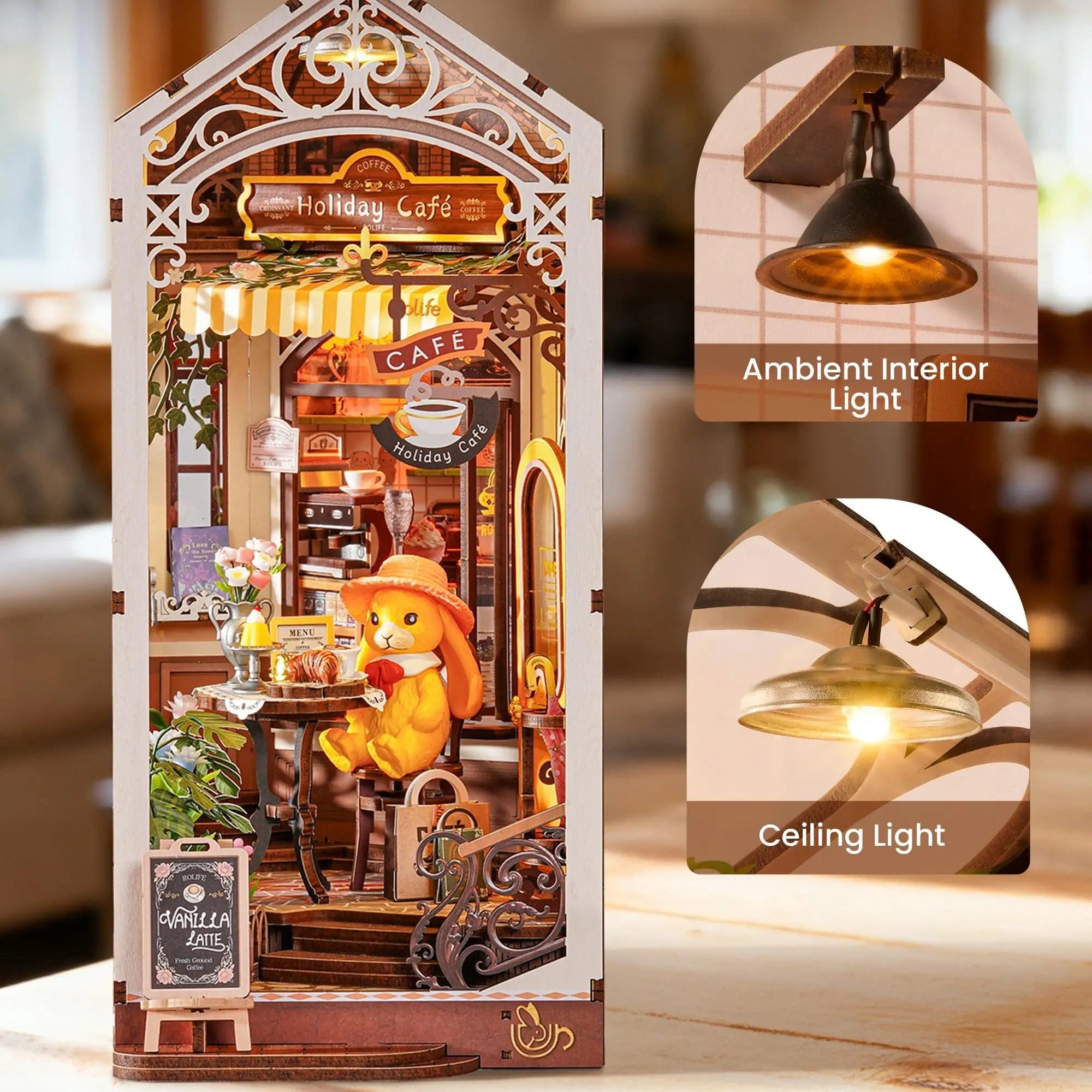 HiNooki - Holiday CafeBook Nook