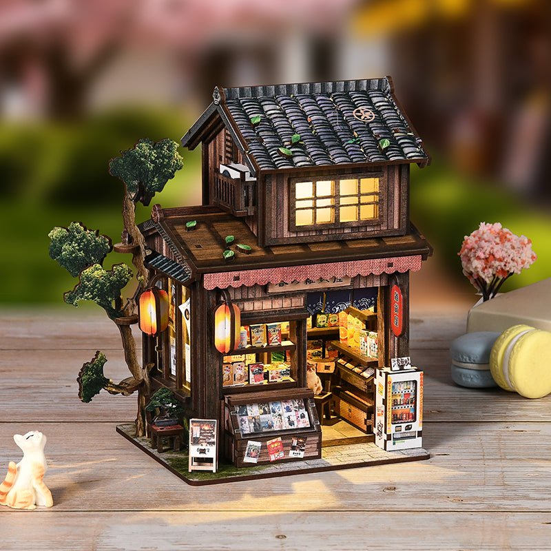 HiNooki - Kasuga Grocery StoreDIY Miniature House