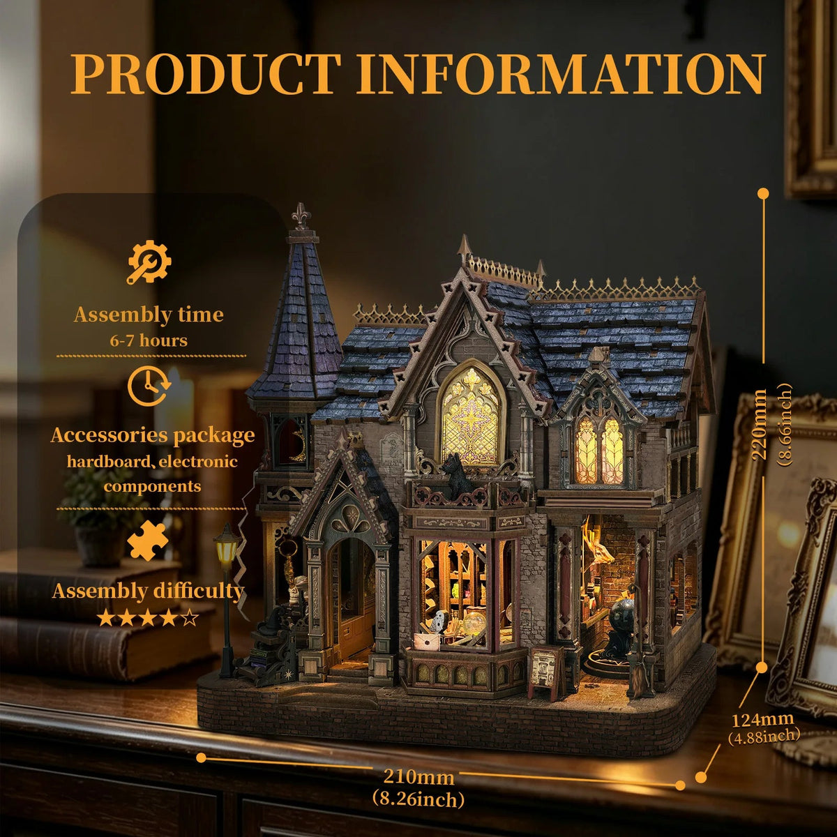 HiNooki - Magic CitadelDIY Miniature House Kit