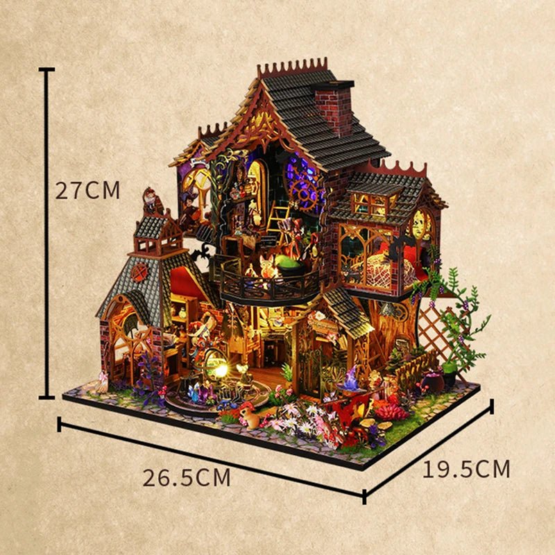 Magic Forest Spirit – DIY miniature house kit, HiNooki (image 5)