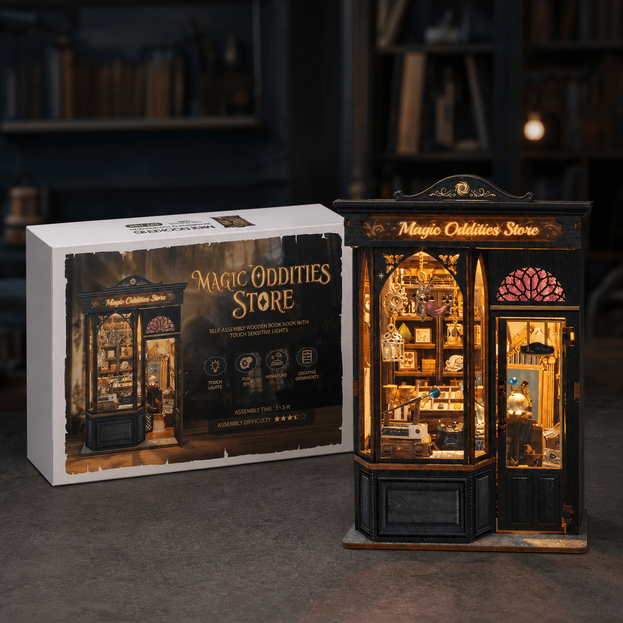 HiNooki - Magic Oddities StoreBook Nook