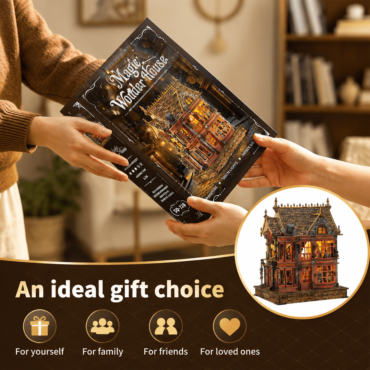 HiNooki - Magic Wonder HouseDIY Miniature House