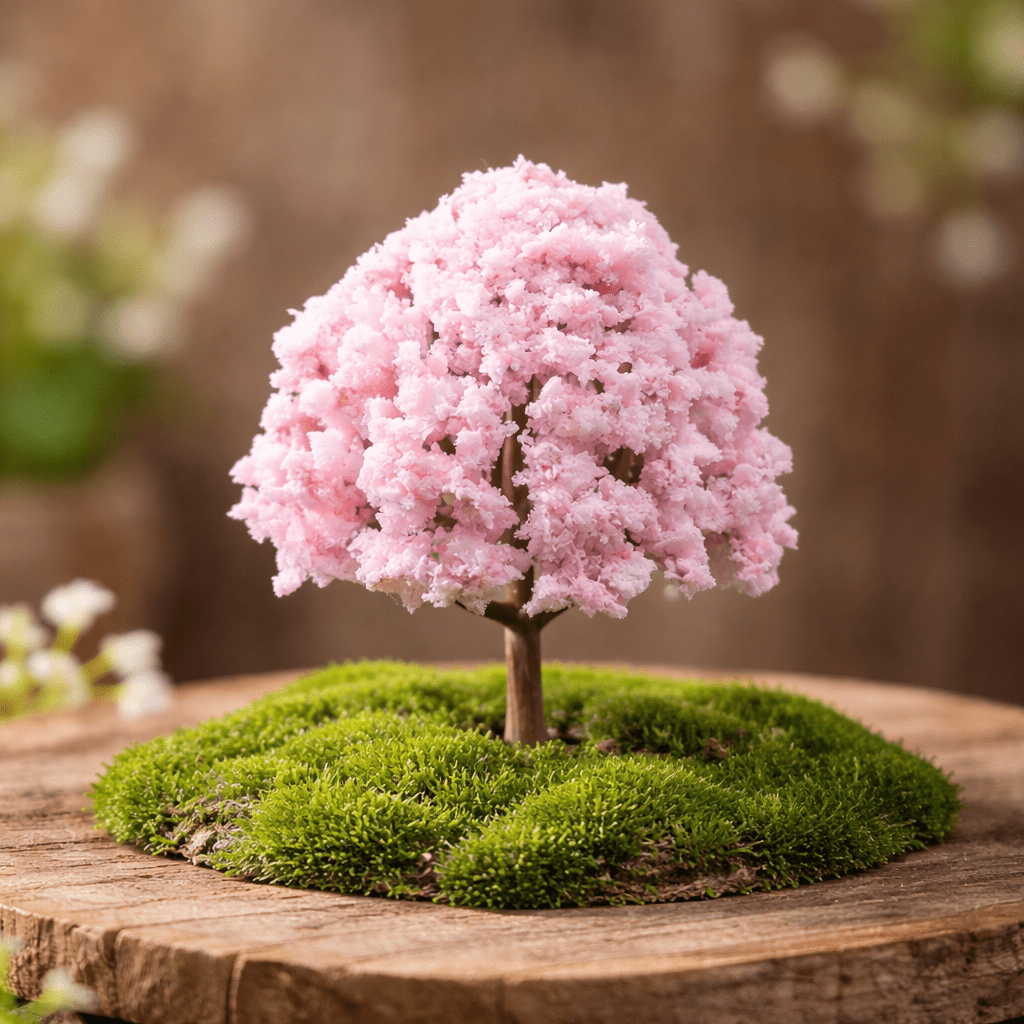 HiNooki - Mini Seasonal Tree - 🌸 Spring Blossom TreeDollhouse Accessories