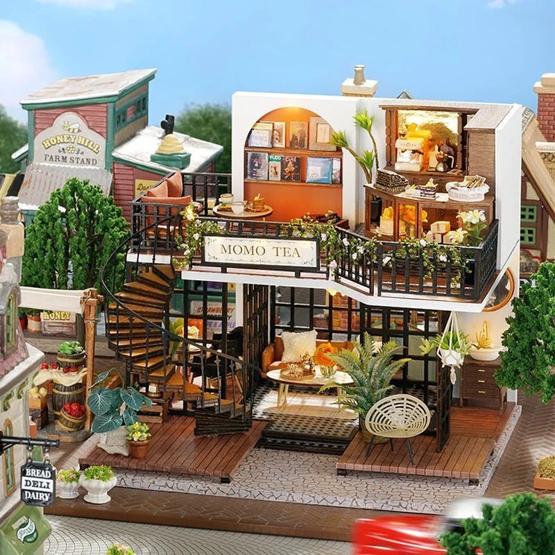 HiNooki - MOMO TeaDIY Miniature House