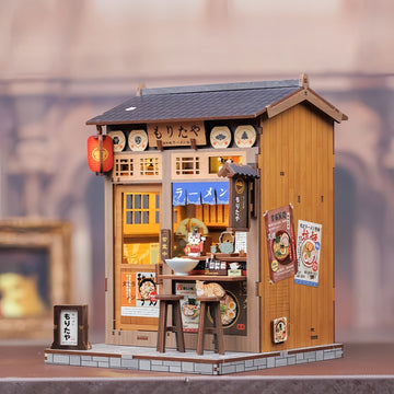 Morita-Ya DIY Book Nook Kit by HiNooki – Miniature Bookshelf Insert | Book Lovers Gift, Cozy Home Decor.