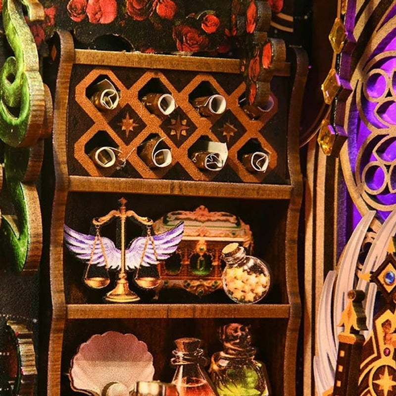 Scrolls, potions and tiny winged scales