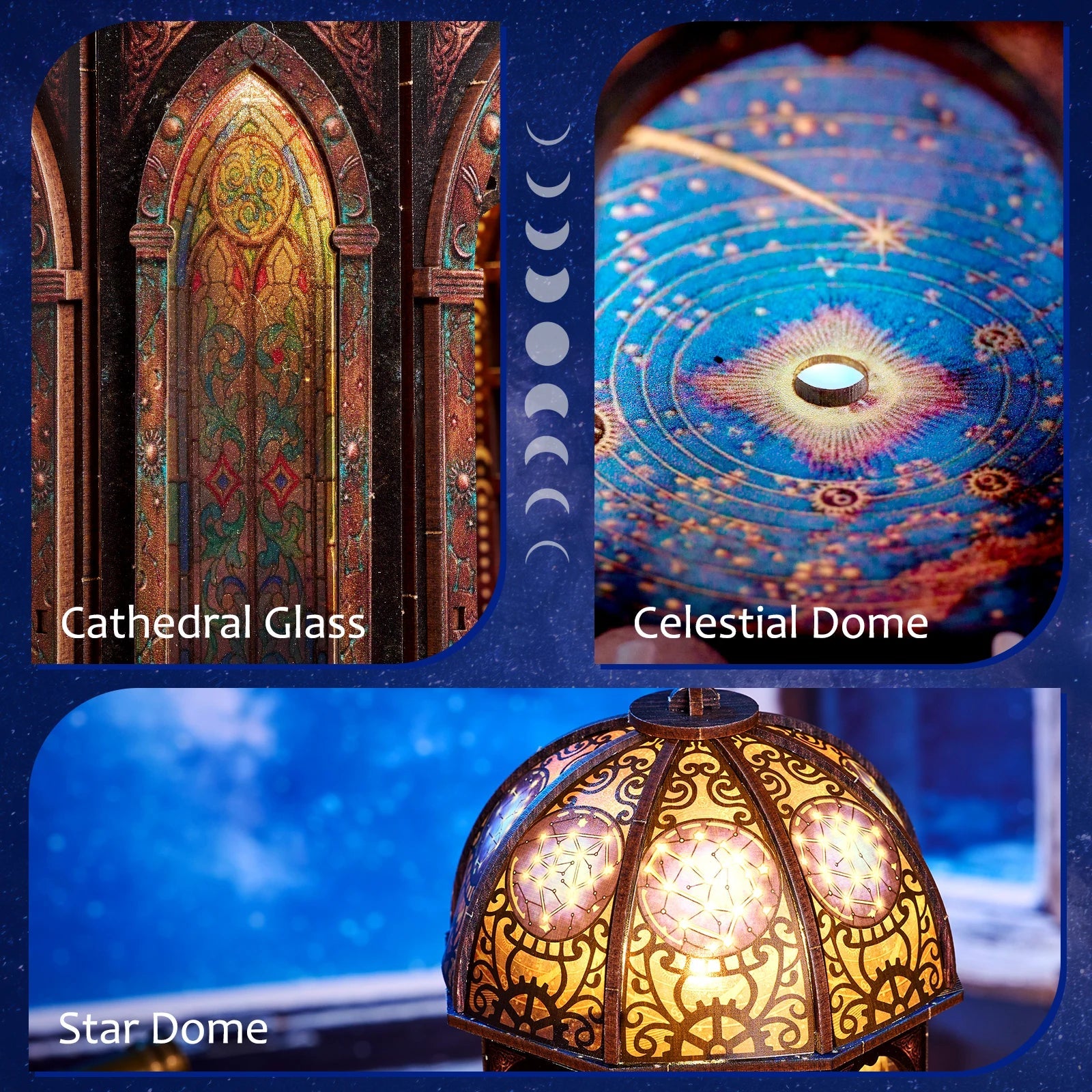 HiNooki - Observatory3D Wooden Puzzles