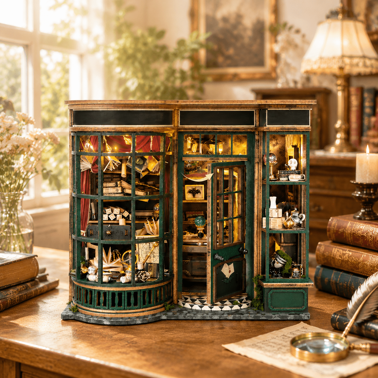 HiNooki - Retro Magic ShopDIY Miniature House