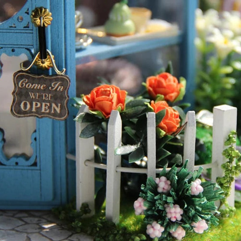 Roses at the garden gate