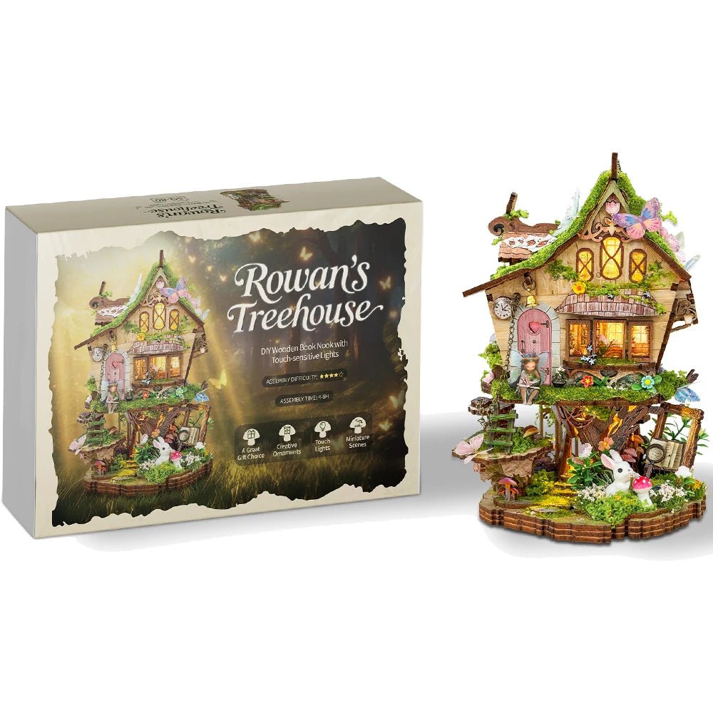 Rowan's Treehouse – DIY book nook kit, HiNooki (image 7)
