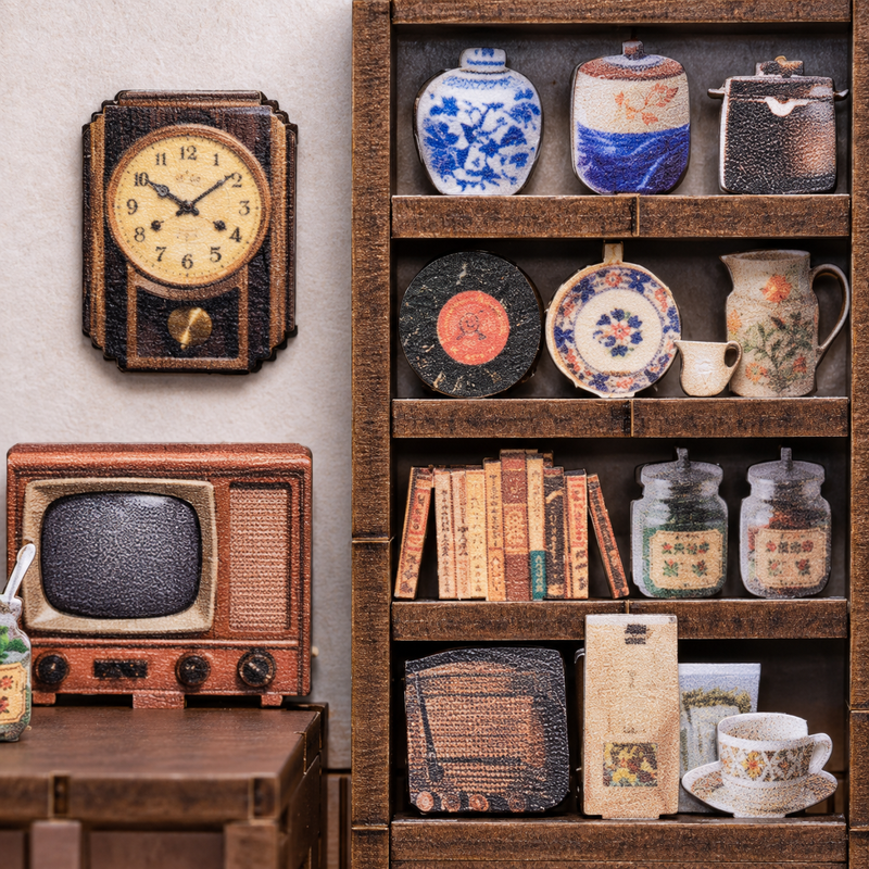 Memories on every shelf