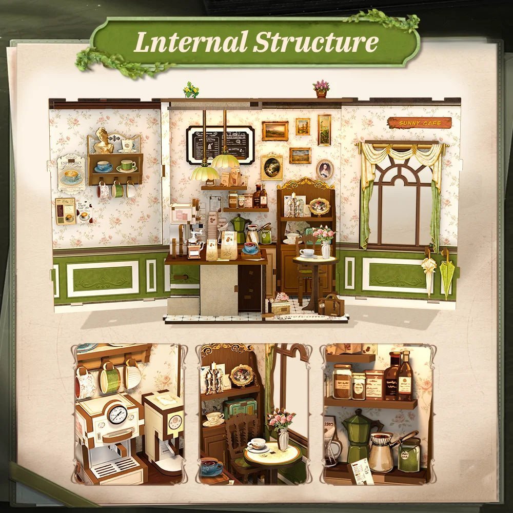 HiNooki - Sunny CafeBook Nook