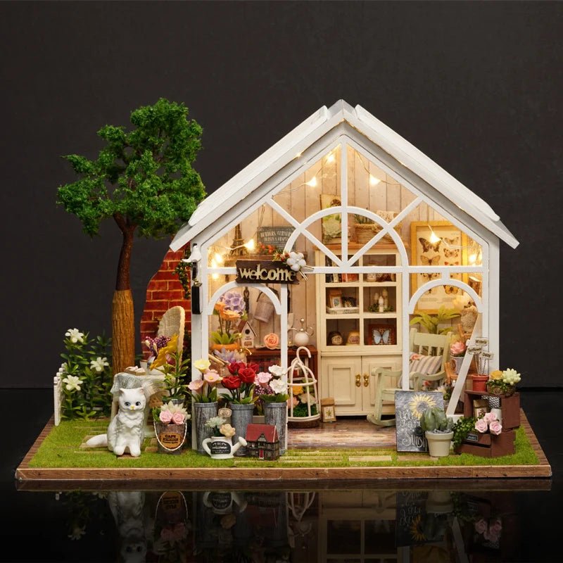 HiNooki - Sunshine GreenhouseDIY Miniature House