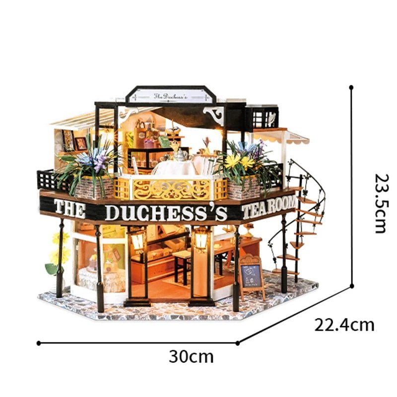 The Duchess's Tea Room – DIY miniature house kit, HiNooki (image 5)
