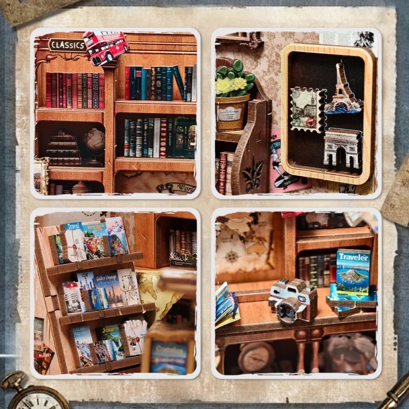 HiNooki - The Journey Trace BookshopBook Nook