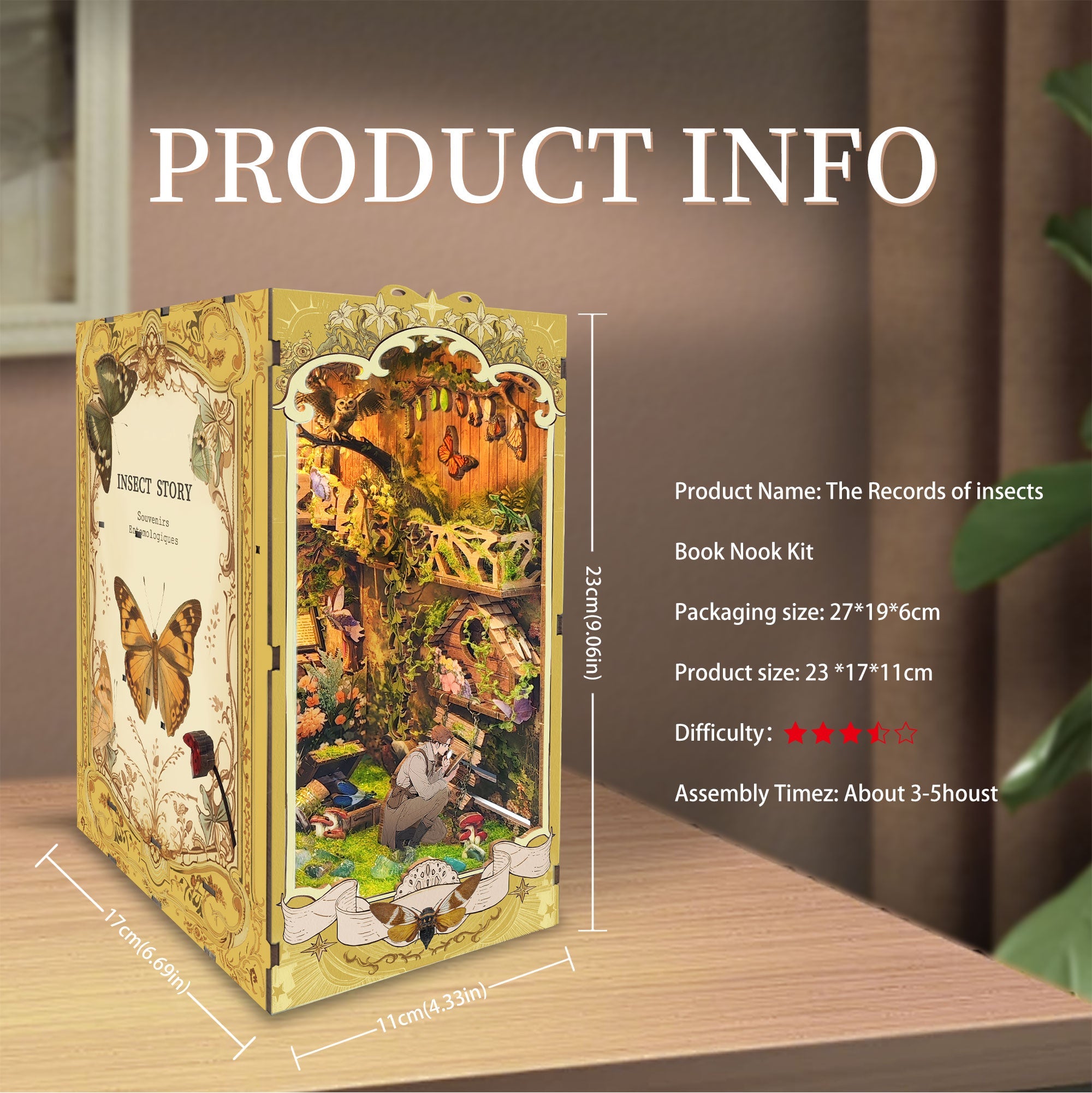 HiNooki - The Records of InsectsBook Nook