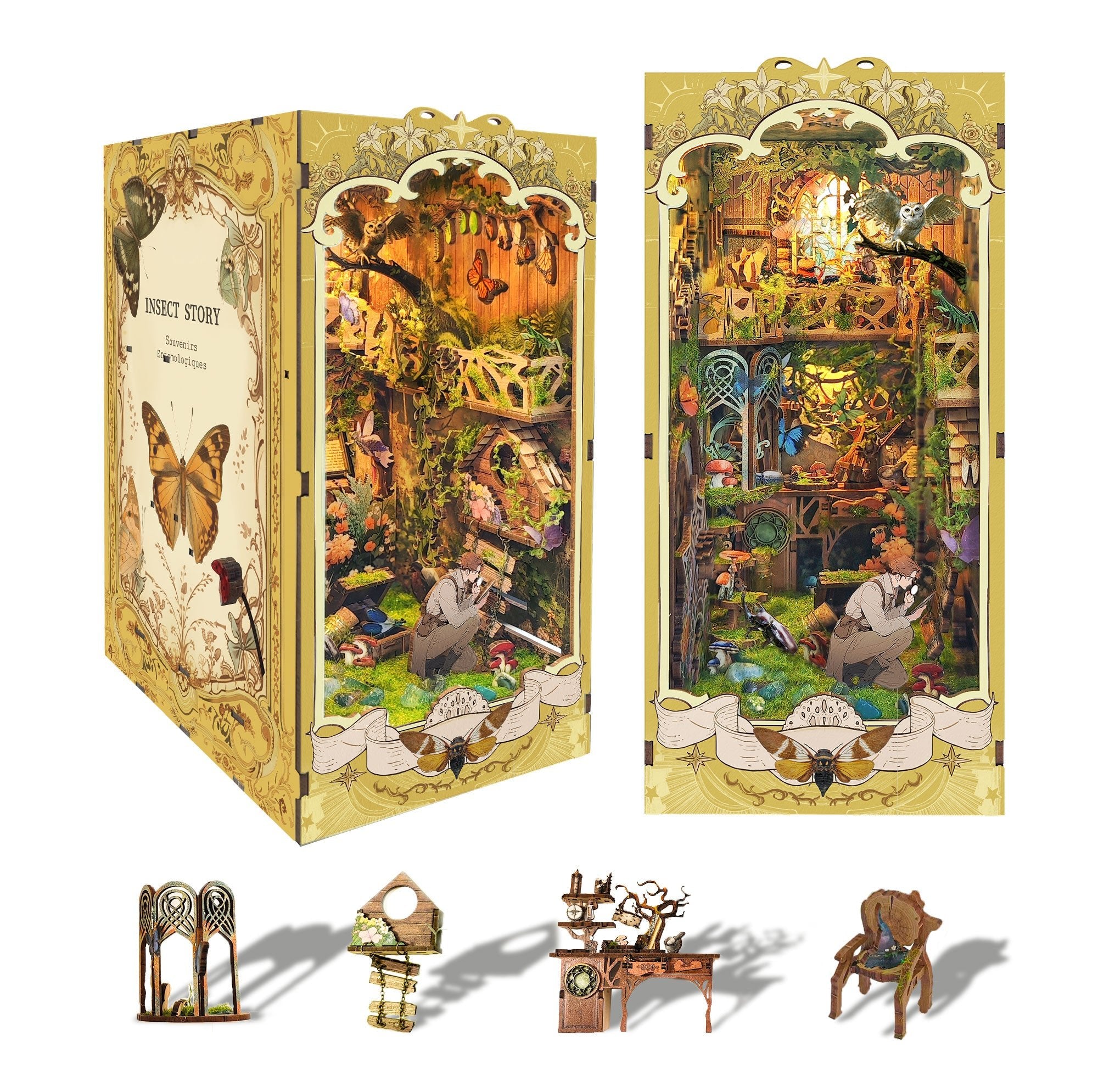 HiNooki - The Records of InsectsBook Nook